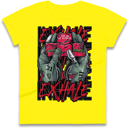 Inhale Exhale Ladies Shirt