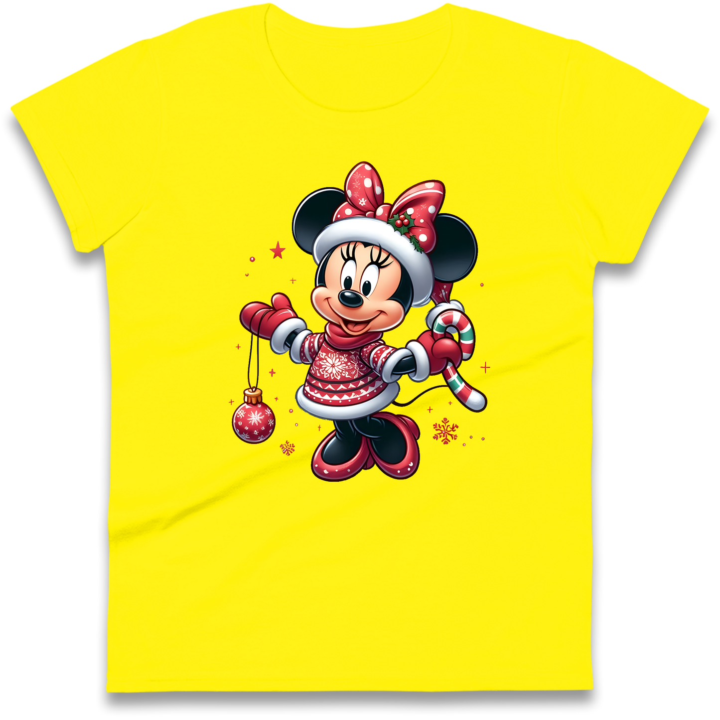 Mini Mouse Christmas Ladies Shirt
