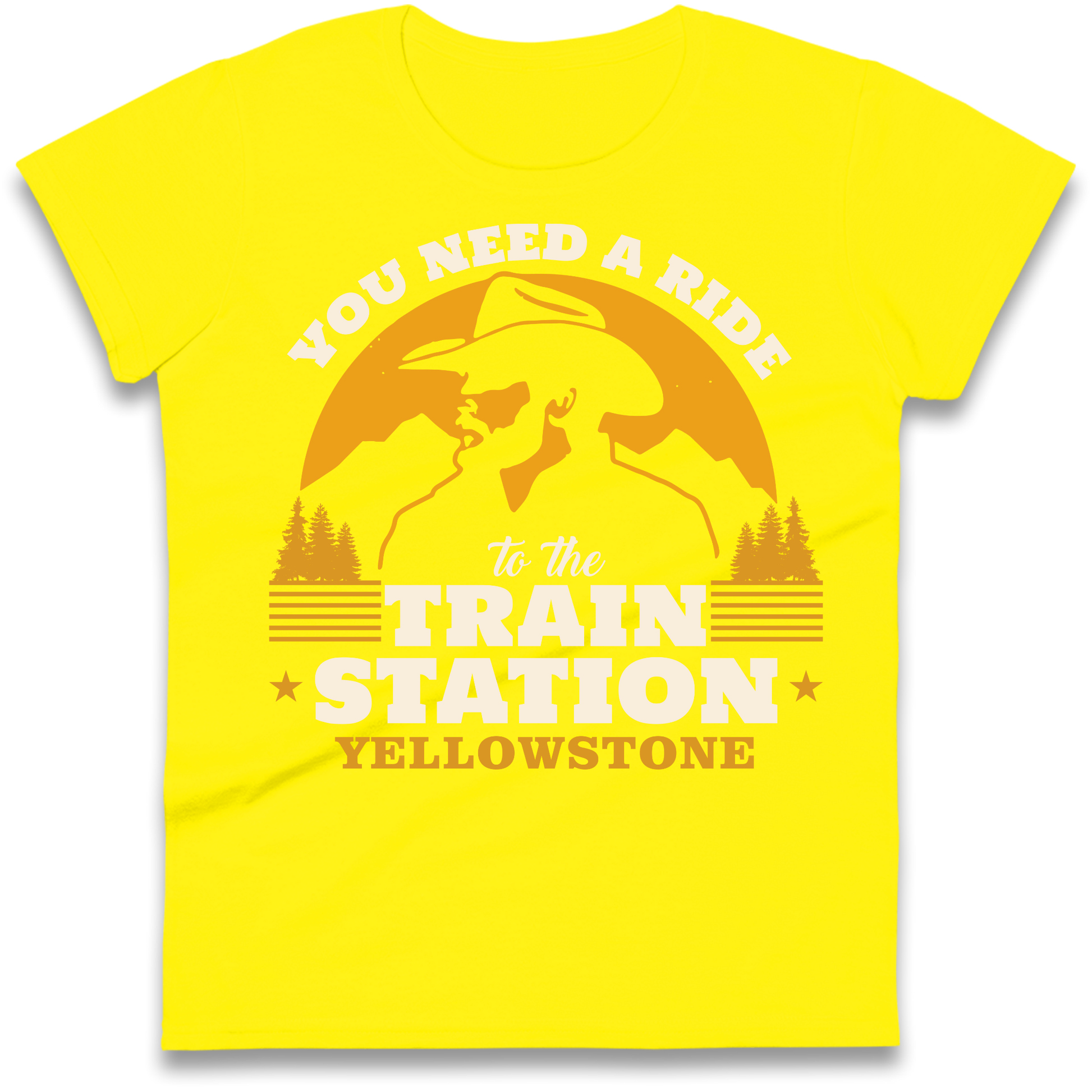 You Need A Ride To The Train Station Ladies Shirt