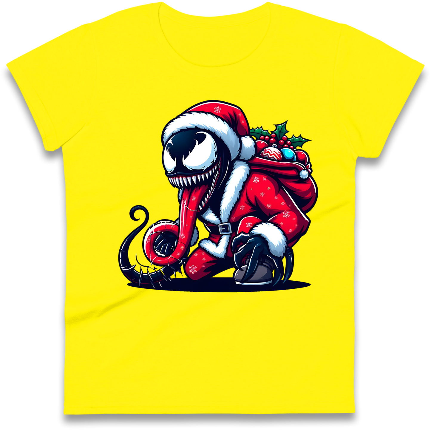 Venom Santa Ladies Shirt