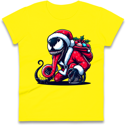 Venom Santa Ladies Shirt