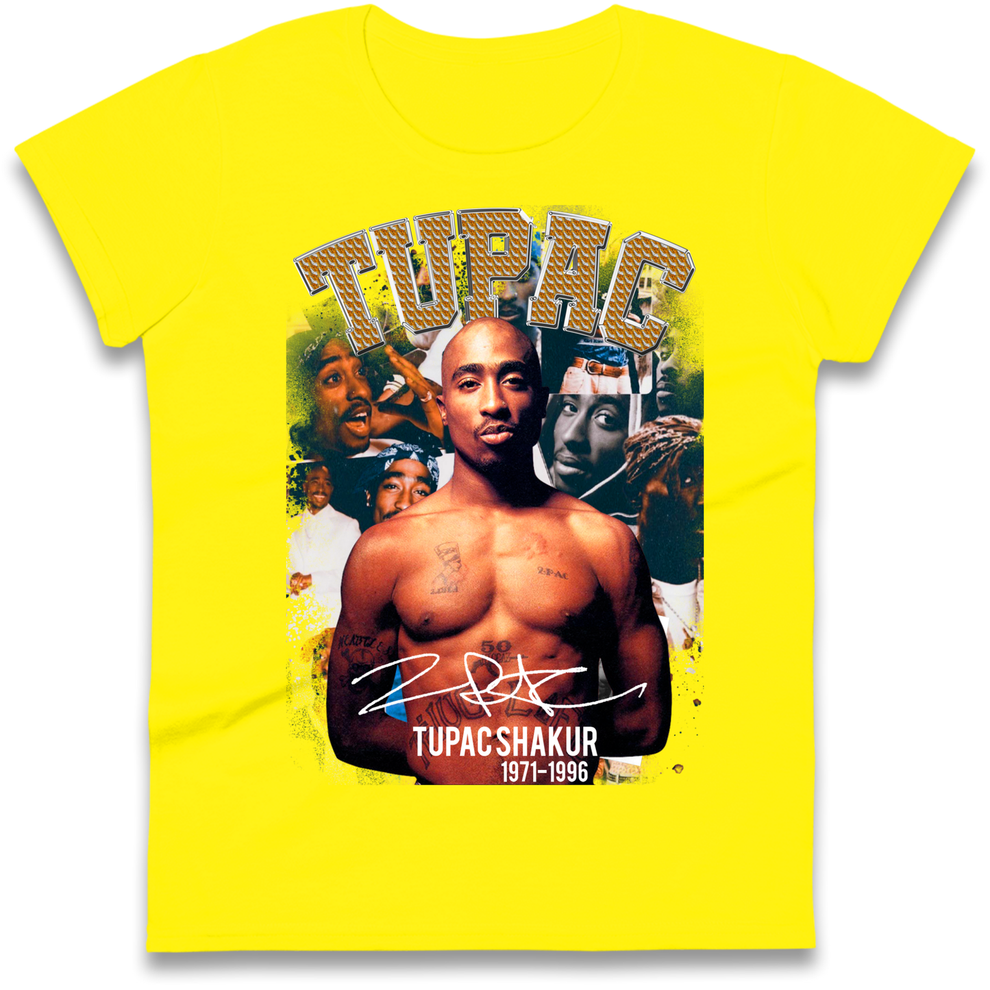 Tupac Shakur 1971 1996 Ladies Shirt