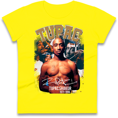 Tupac Shakur 1971 1996 Ladies Shirt