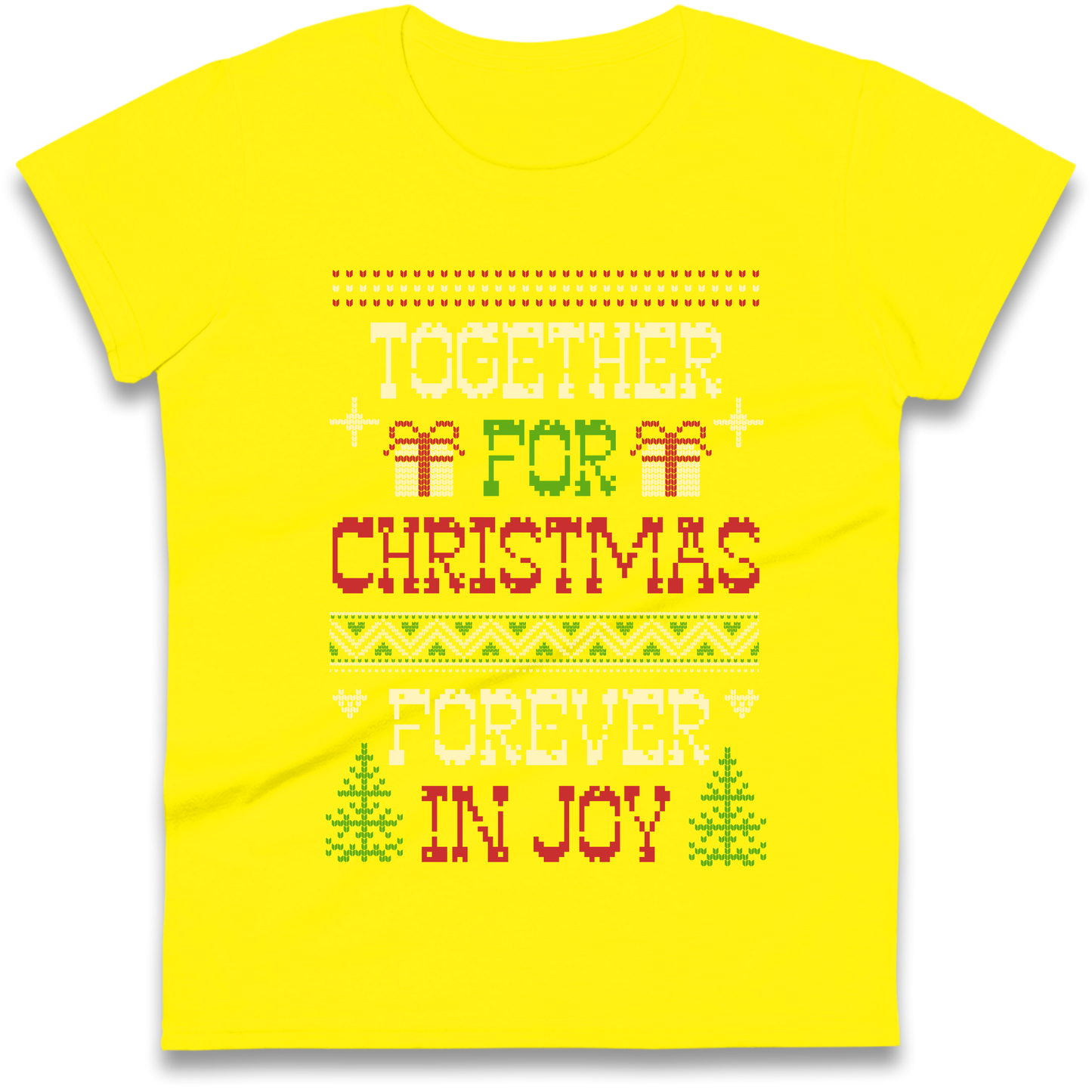 Together for Christmas Forever in Joy Christmas Ladies Shirt
