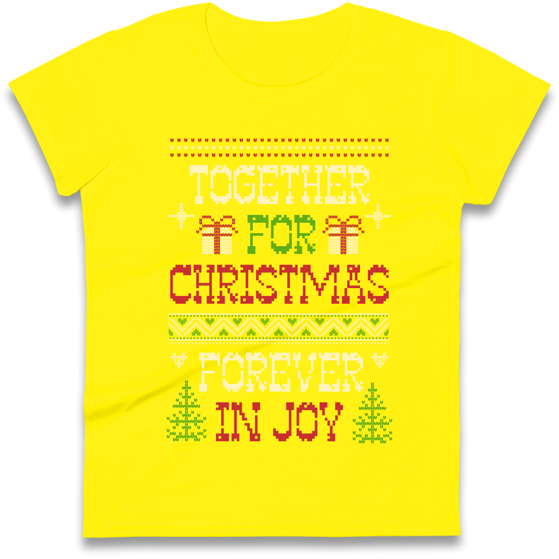 Together for Christmas Forever in Joy Christmas Ladies Shirt