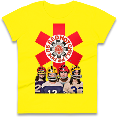 Red Hot Chilli Peppers American Football Ladies Shirt