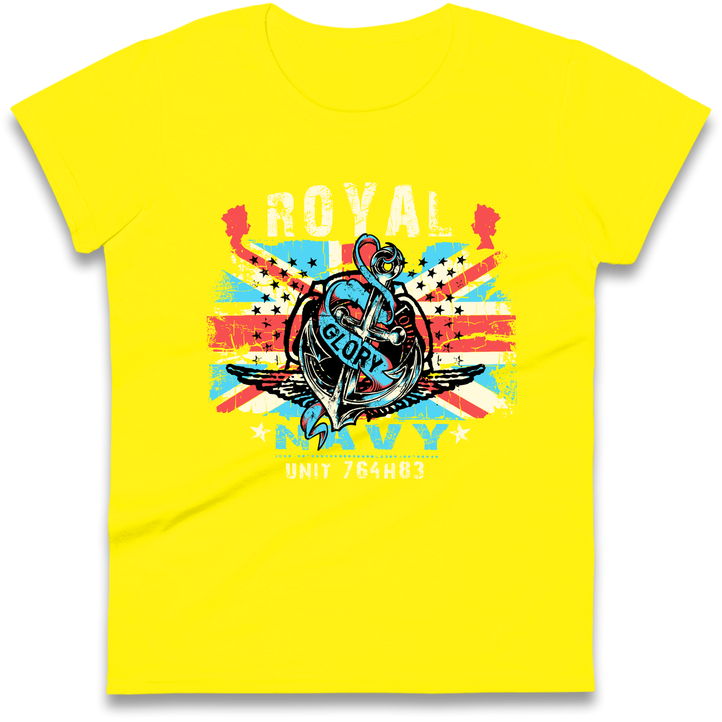 Royal Navy Glory Unit 764H83 Ladies Shirt