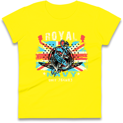 Royal Navy Glory Unit 764H83 Ladies Shirt