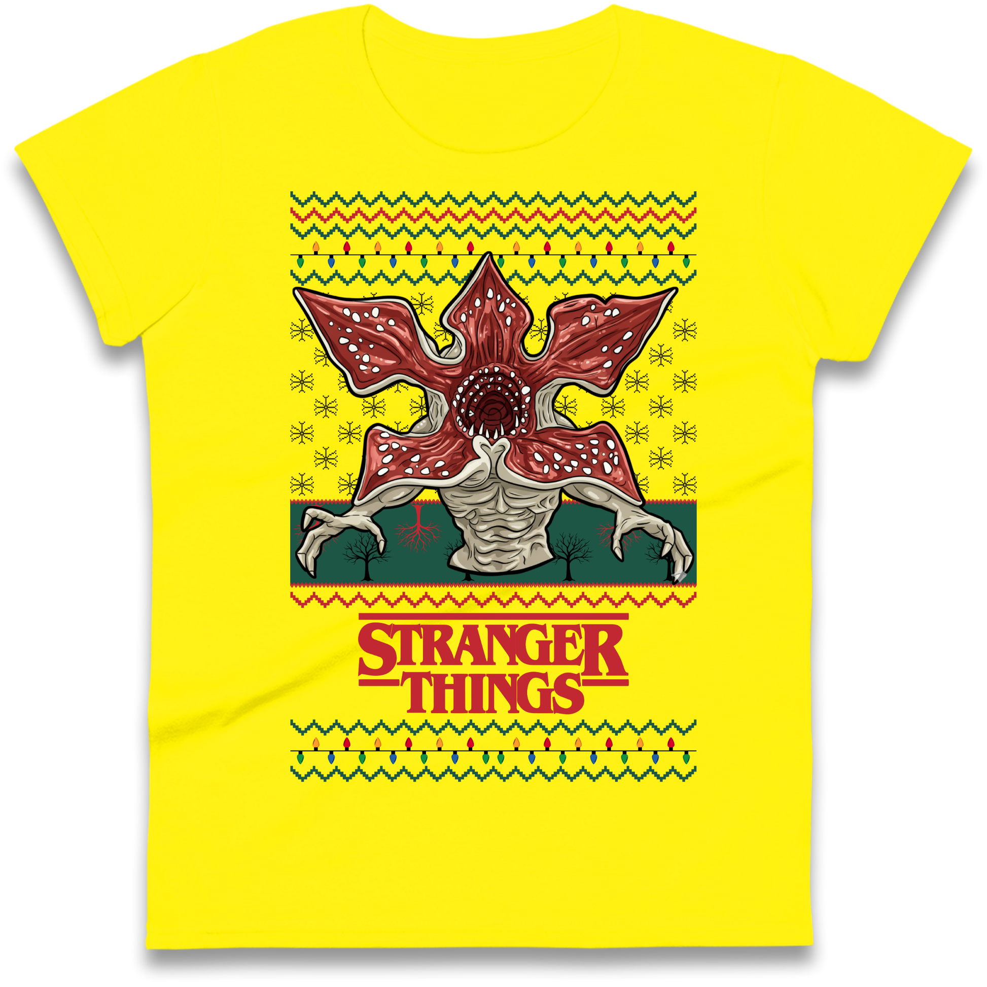 Demogorgon Christmas Ladies Shirt