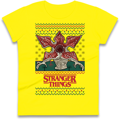 Demogorgon Christmas Ladies Shirt