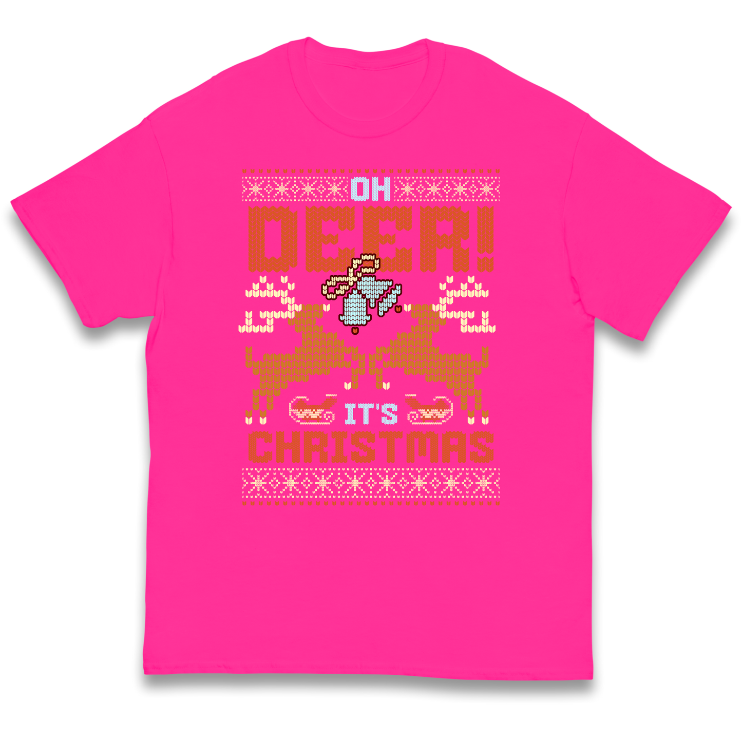 Oh Deer its Christmas kids t shirt