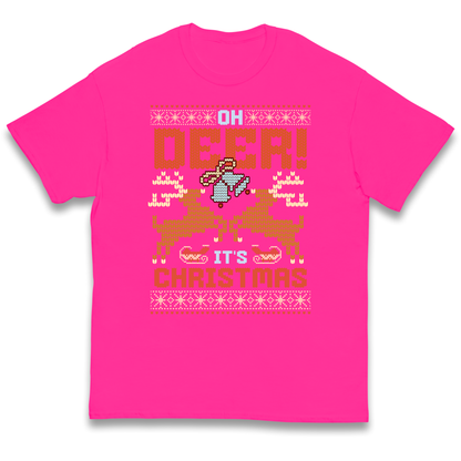 Oh Deer its Christmas kids t shirt