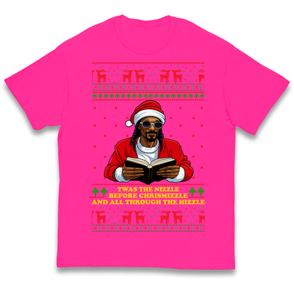 Snoop Dogg Nizzle Christmas Kids T Shirt