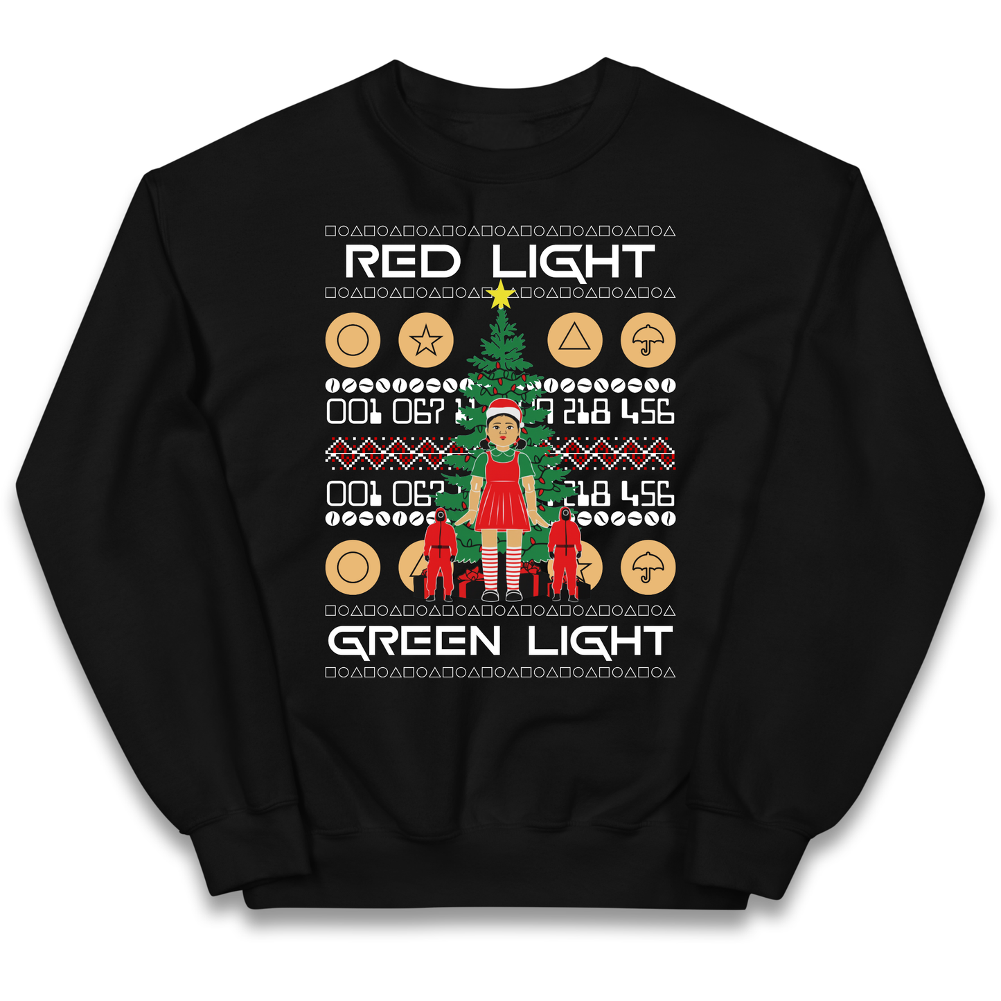 Squid Game Christmas Kids Jumper