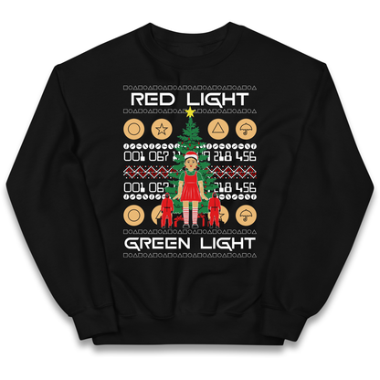 Squid Game Christmas Kids Jumper