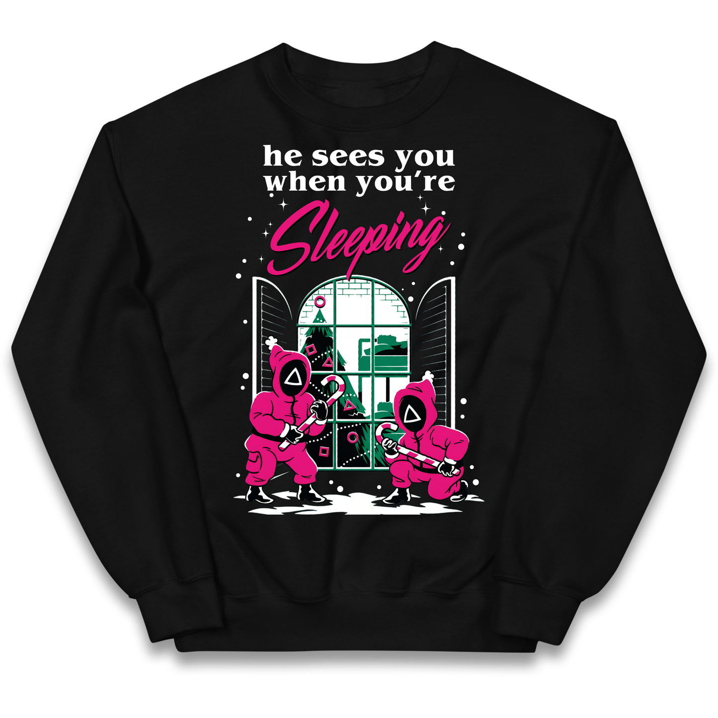 Squid Games Xmas Kids Jumper