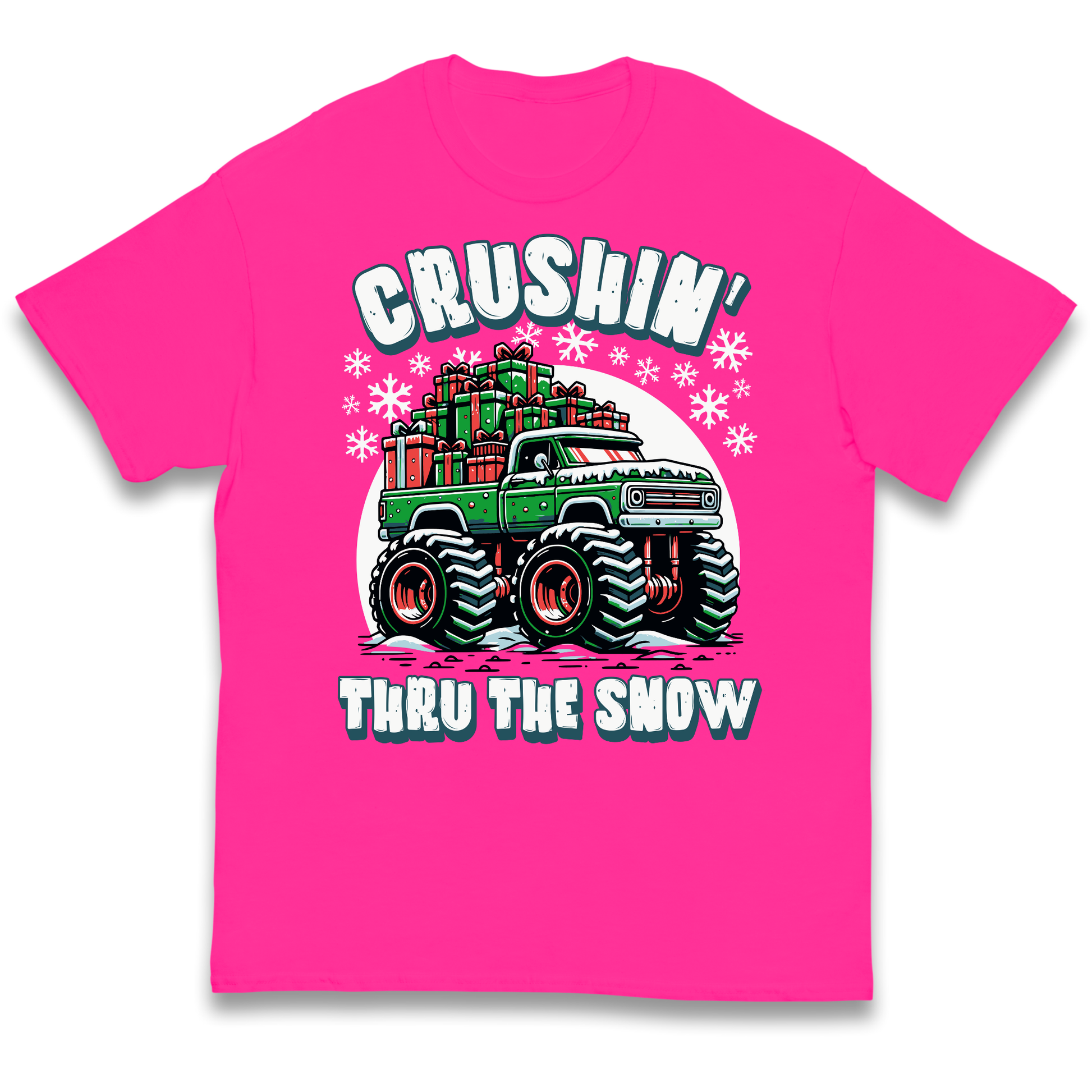Crushin Thru The Snow kids t shirt