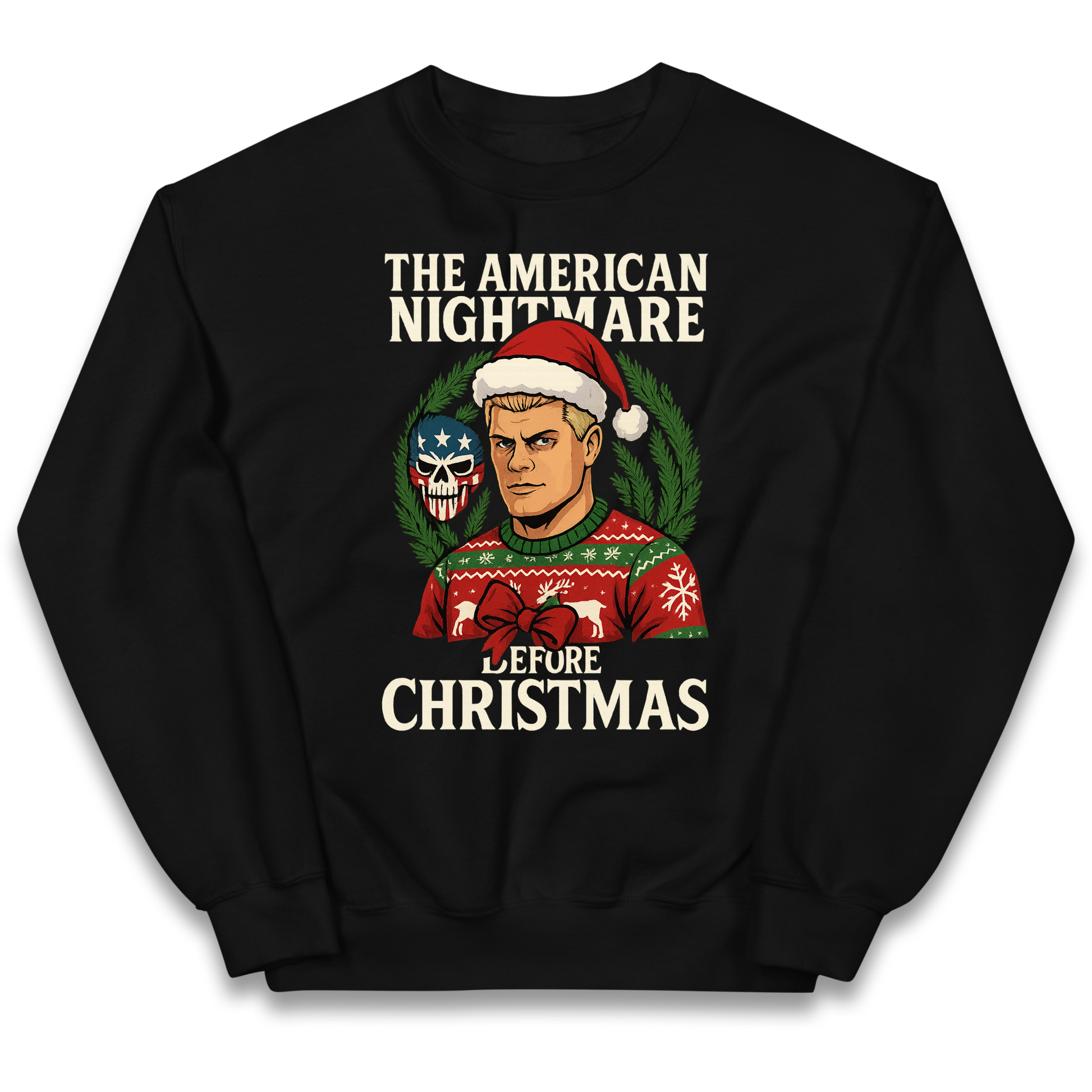 Cody Rhodes Christmas Kids Sweatshirt