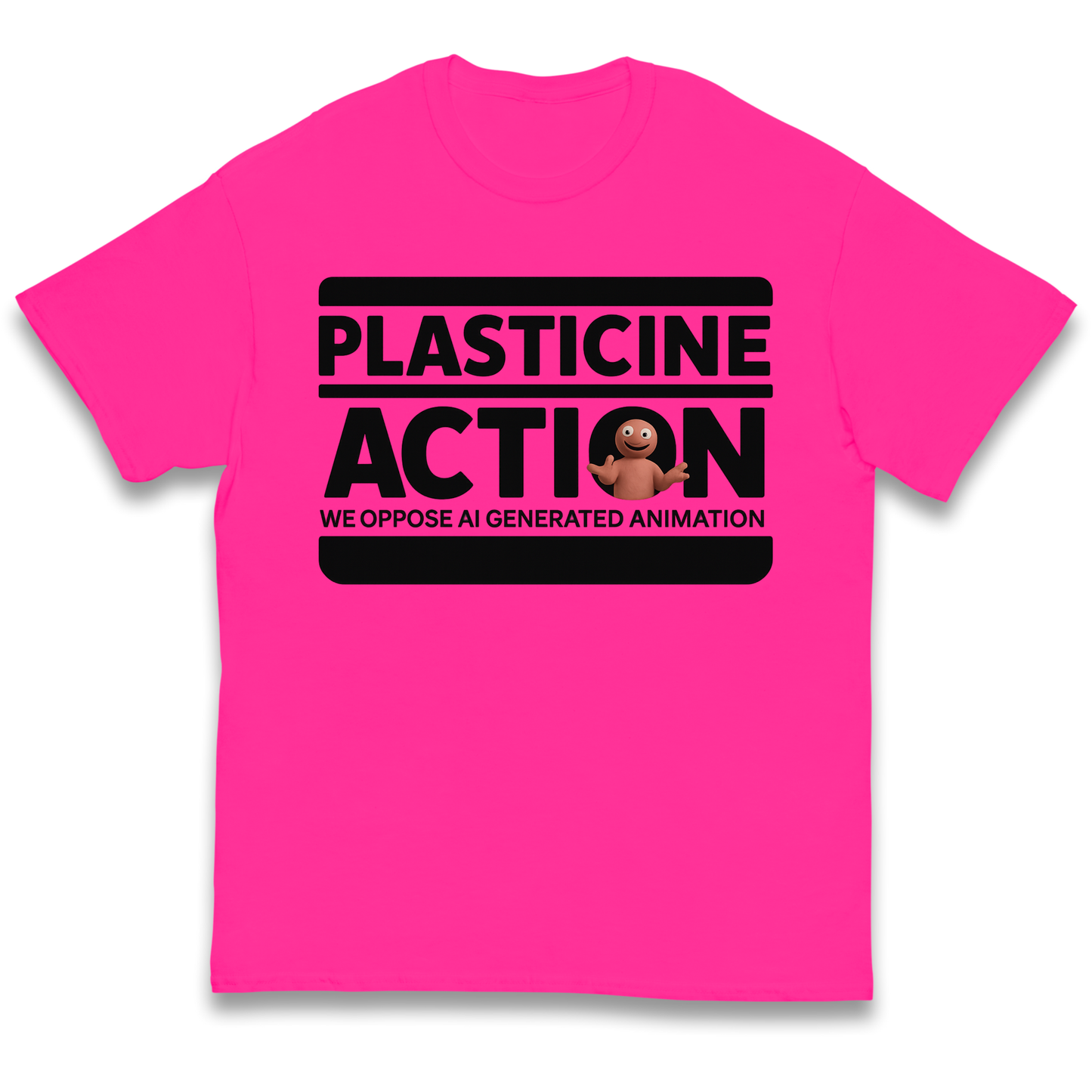 plasticine action kids t shirt