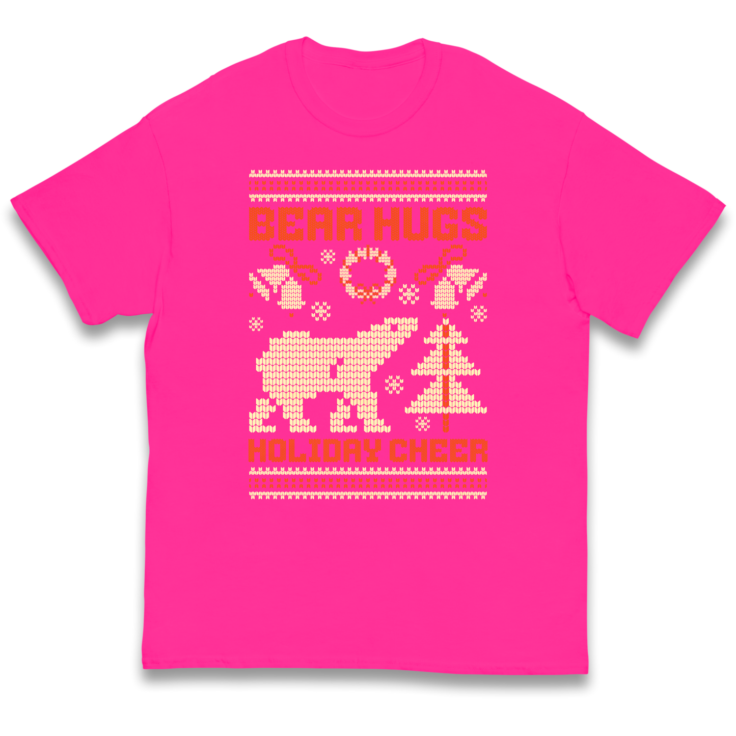 Bear Hugs Holiday Cheer kids t shirt
