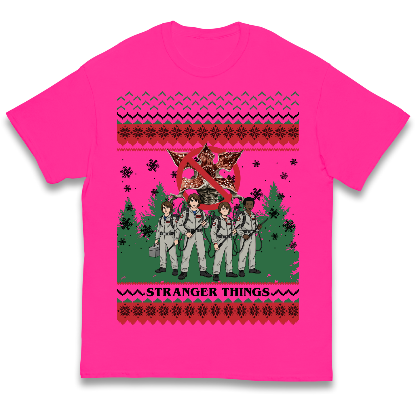 Stranger Things Demogorgon Christmas Kids T Shirt