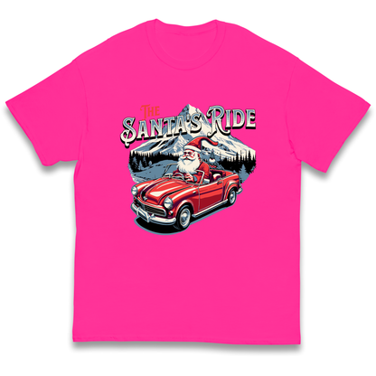 The Santas Ride Christmas kids t shirt