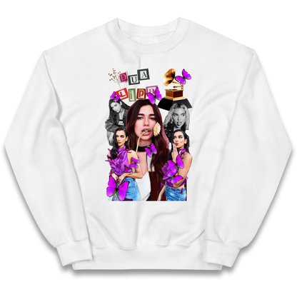 Dua Lipa Butterflies Kids Jumper
