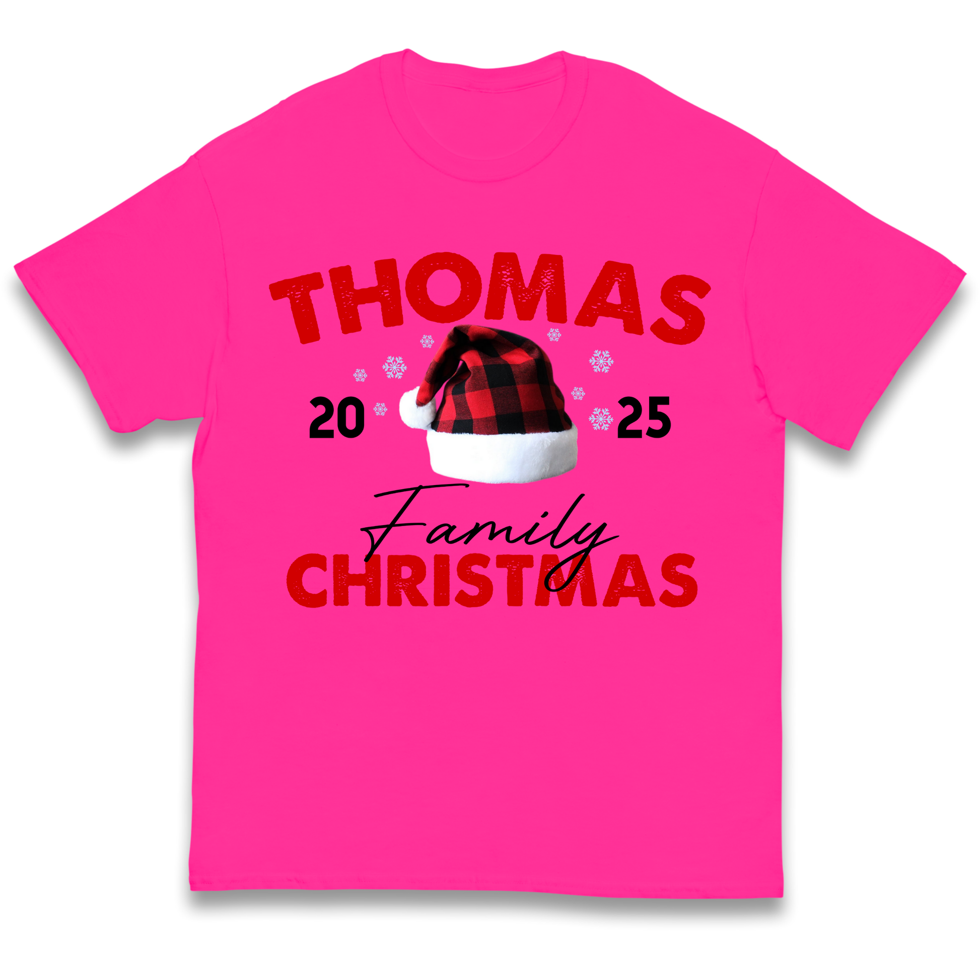 Thomas Family Christmas kids t shirt