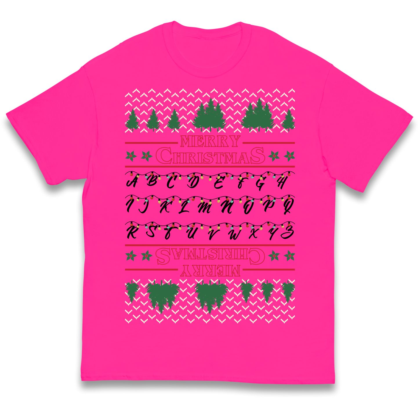 stranger things christmas jumper Kids T Shirt