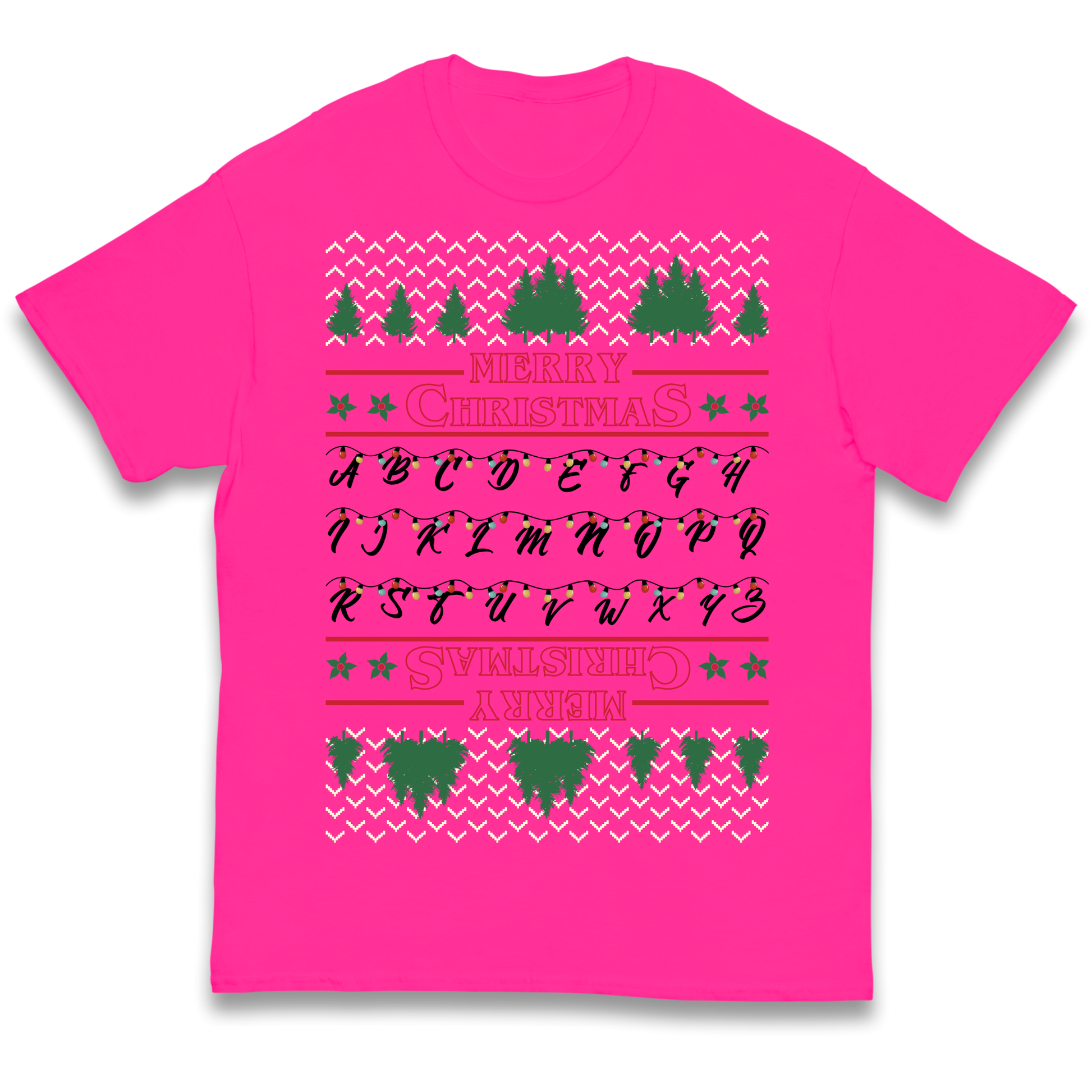 stranger things christmas jumper Kids T Shirt