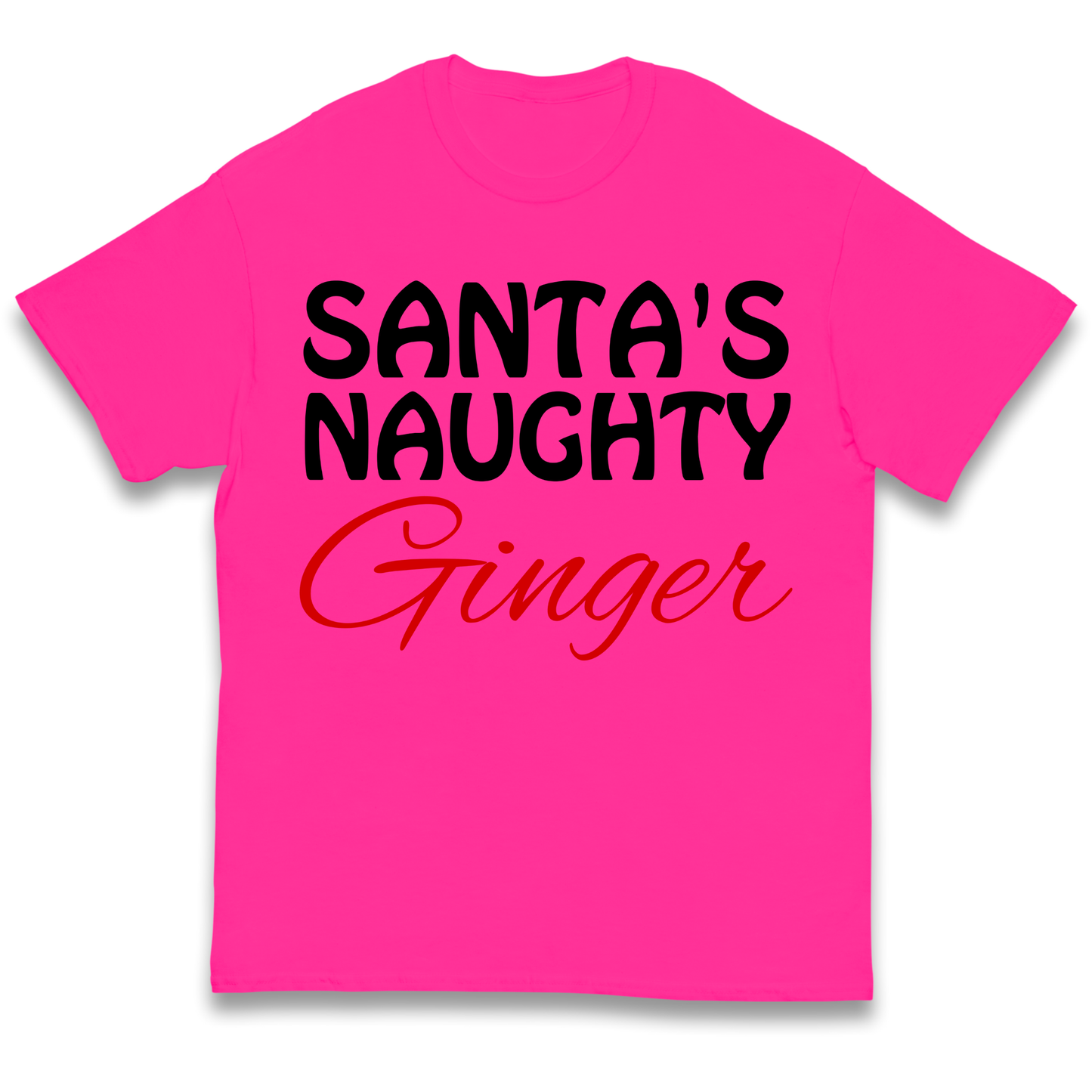 Naughty Ginger Kids T Shirt