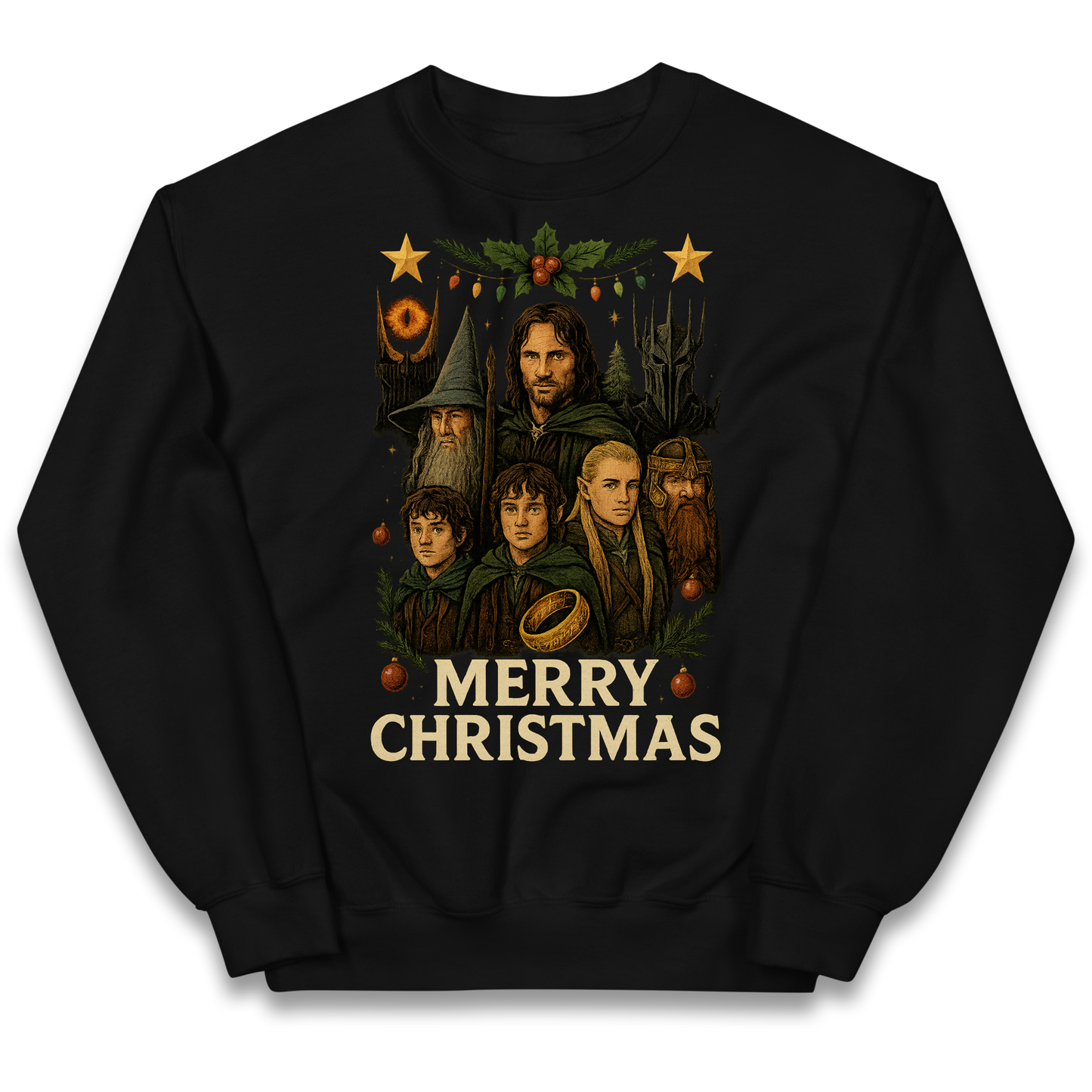 Lord of The Rings Christmas Kids Jumper