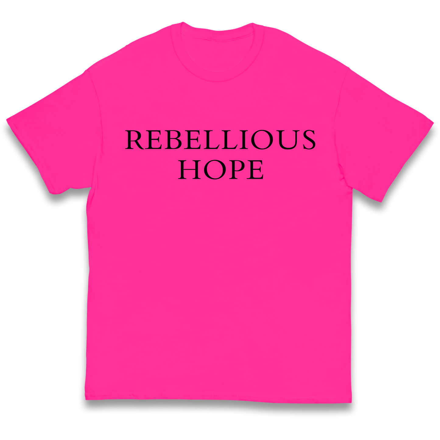 Rebellious Hope Embroidered kids t shirt
