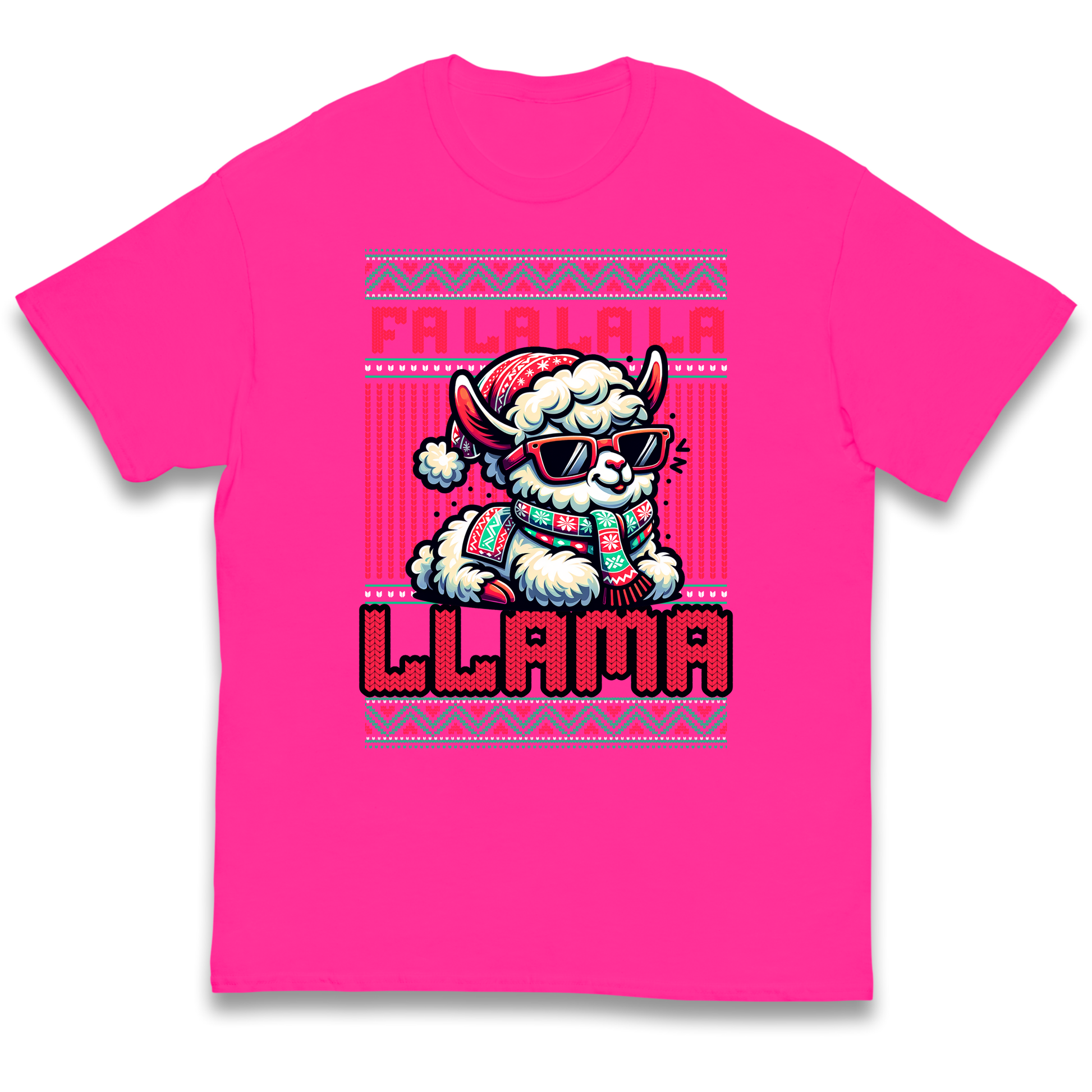 FA LA LA LA LLAMA kids t shirt