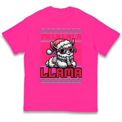 FA LA LA LA LLAMA kids t shirt