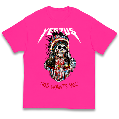 Yeezus God Wants You kids t shirt
