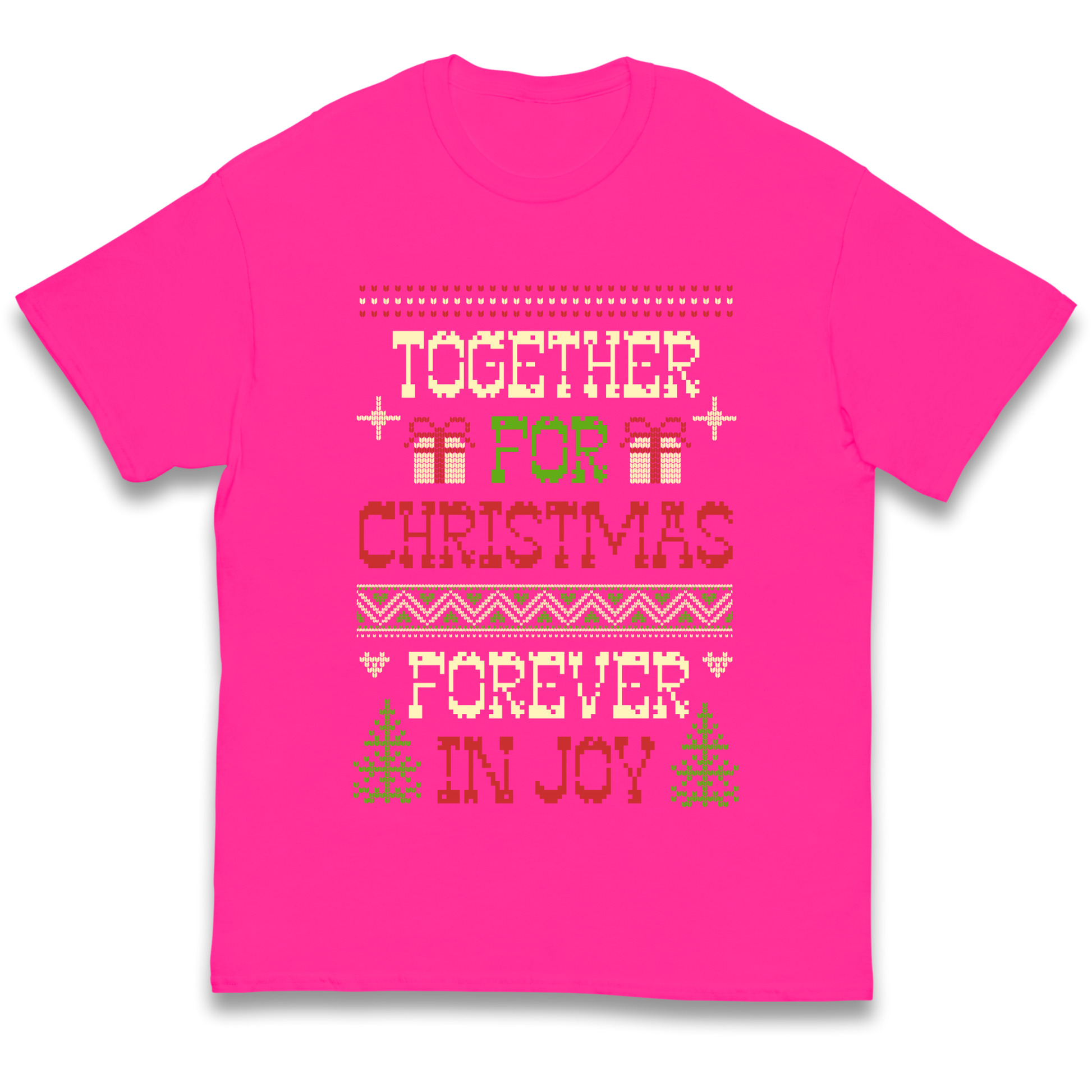 Together for Christmas Forever in Joy Christmas kids t shirt