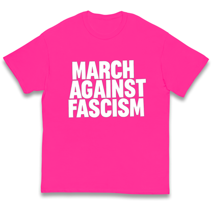 March Against Fascism kids t shirt