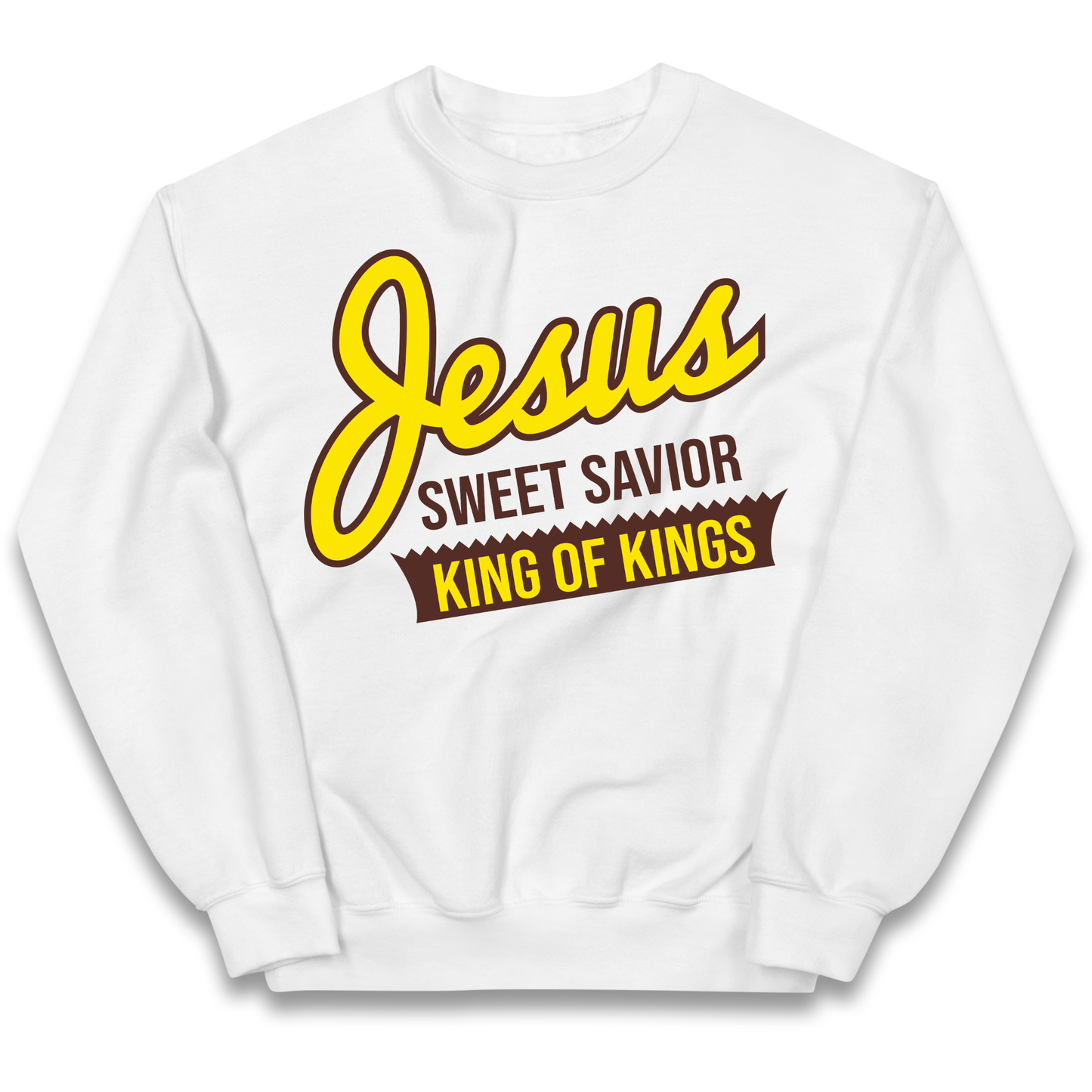 Jesus Sweet Saviour King of Kings Kids Jumper