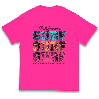 California Surf Surf Surf kids t shirt