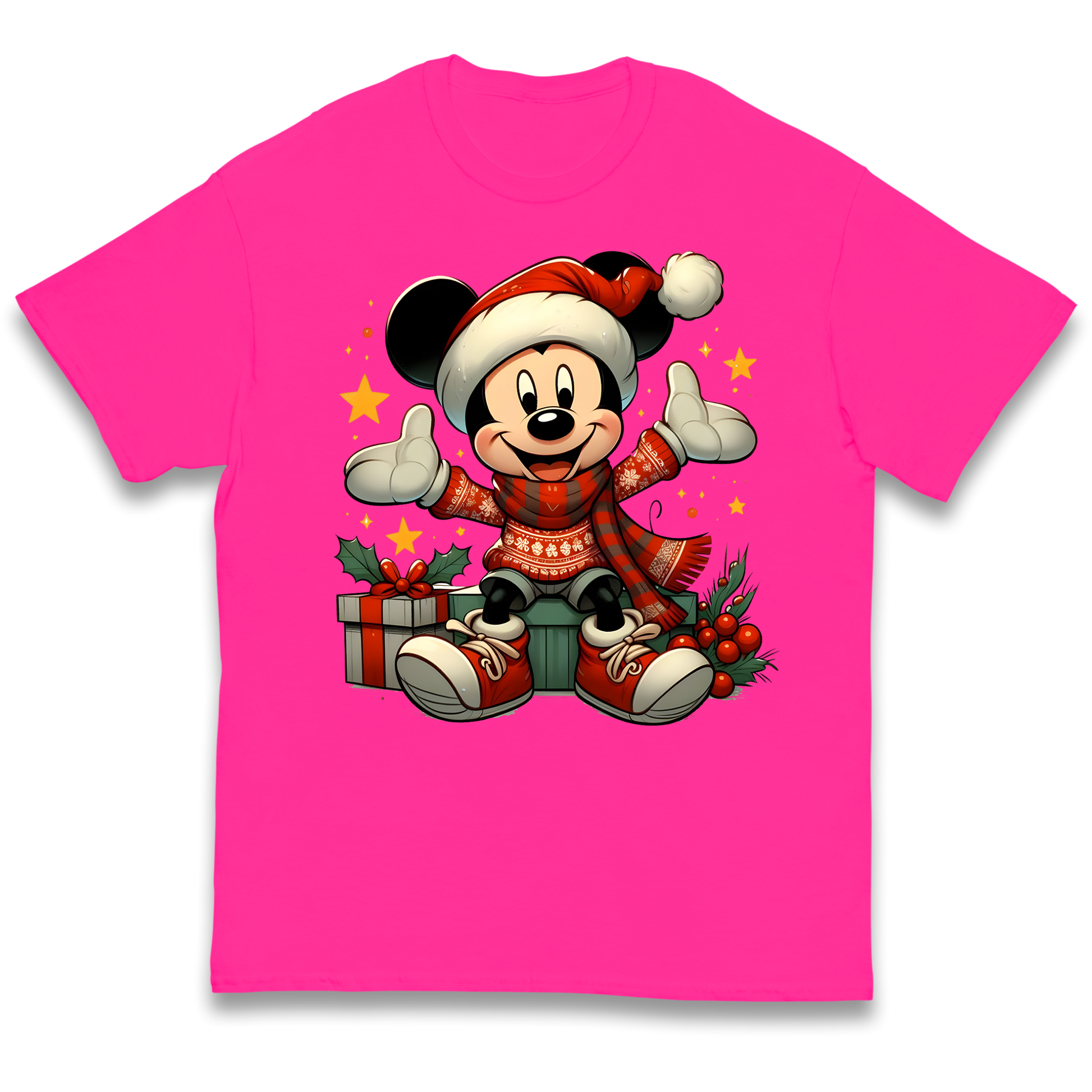 Micky Mouse Christmas kids t shirt