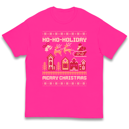 Have Yourself a HO HO HOLIDAY Christmas kids t shirt