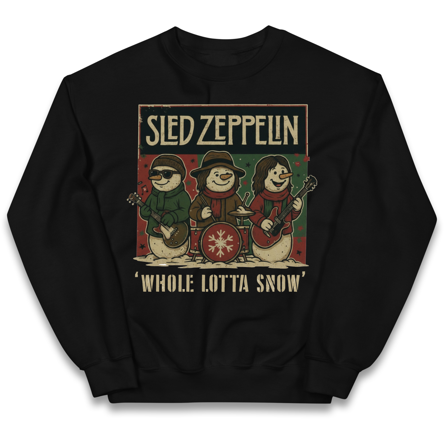 Led Zeppelin Christmas Kids Sweatshirt