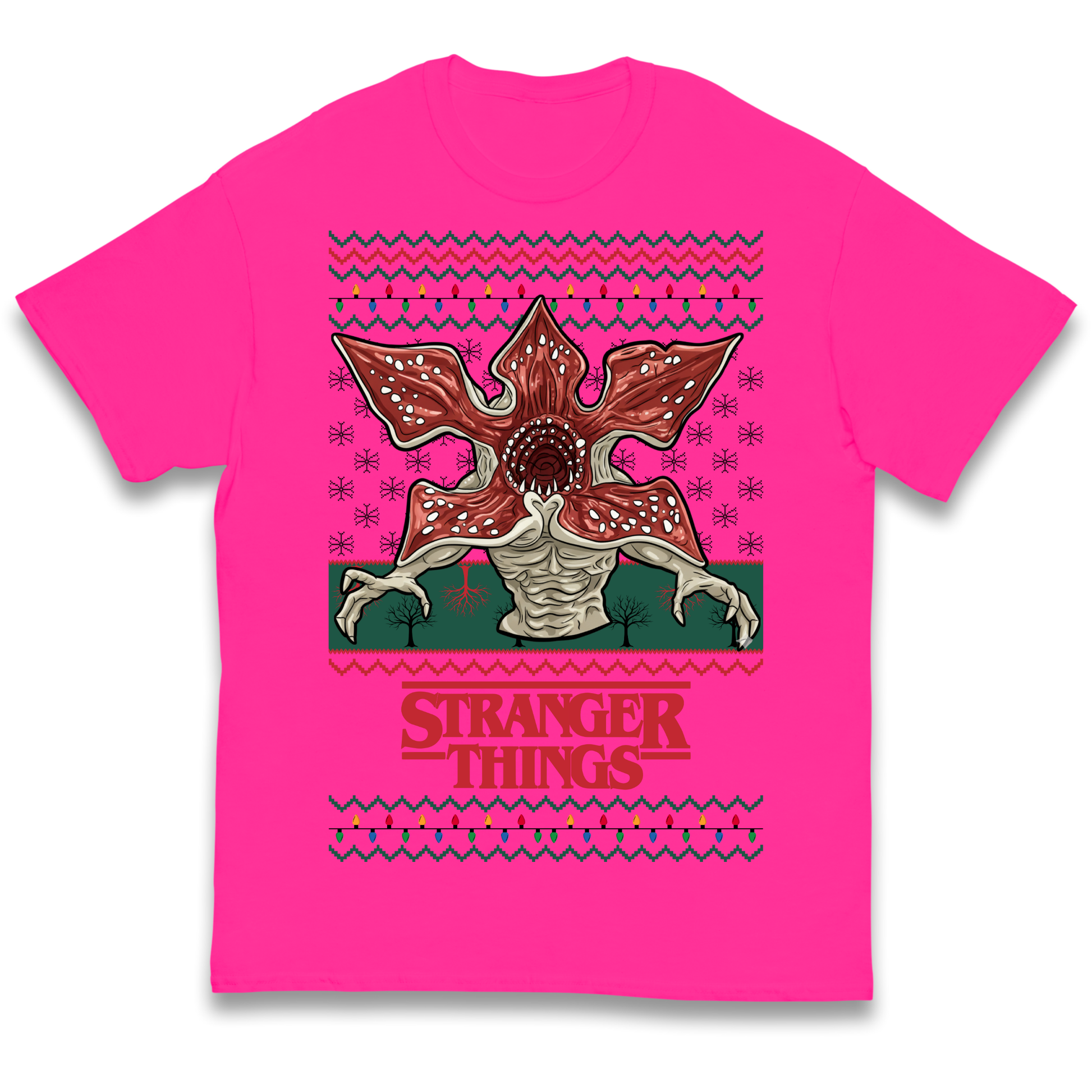 Demogorgon Christmas Kids T Shirt