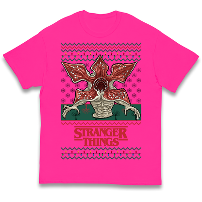 Demogorgon Christmas Kids T Shirt