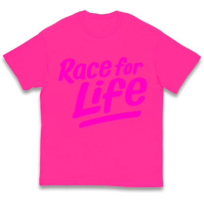 Race for Life kids t shirt