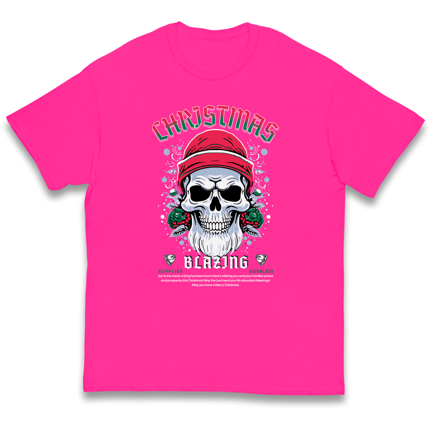 Christmas Blazing kids t shirt