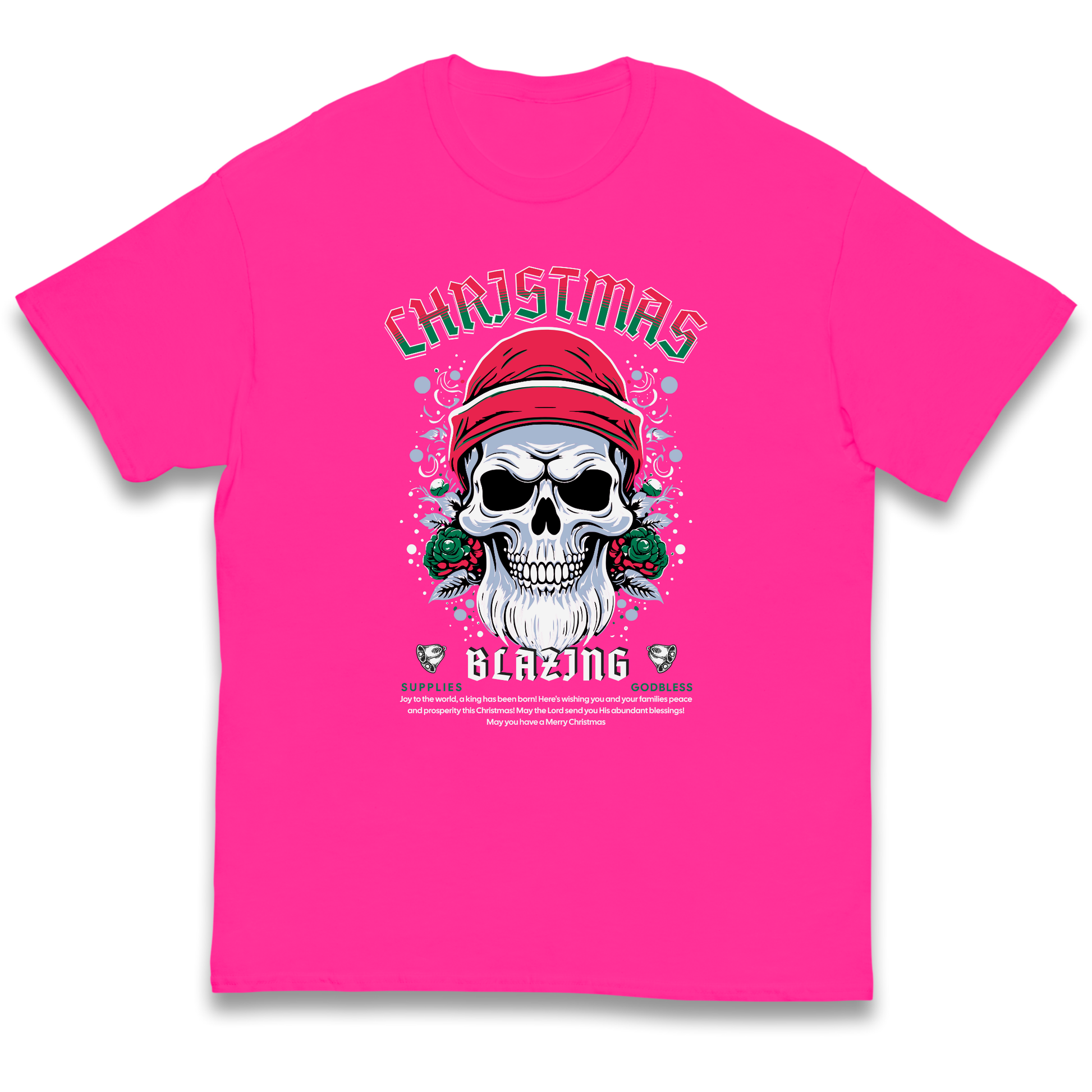Christmas Blazing kids t shirt
