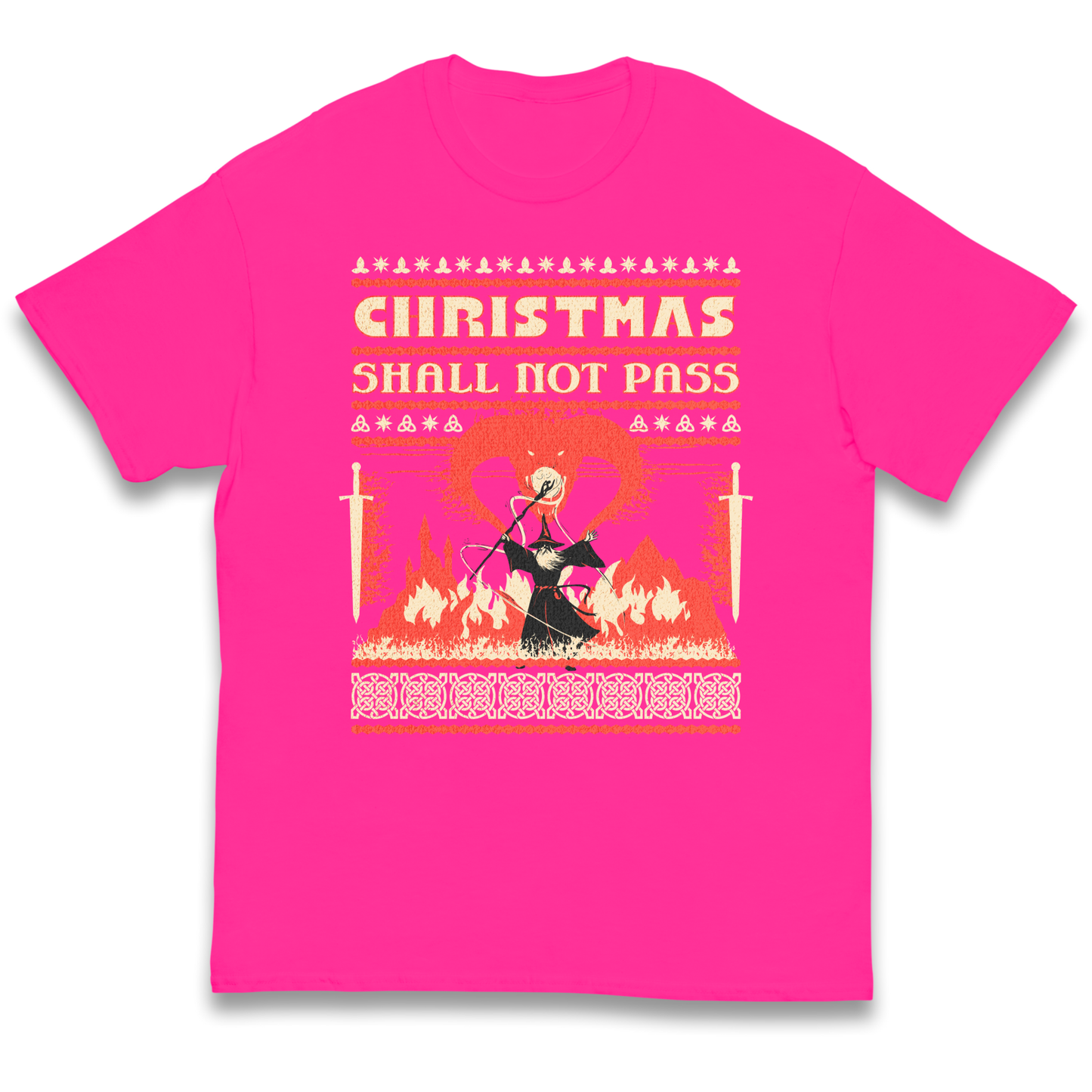 Christmas Shall Not Pass kids t shirt