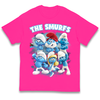 The Smurfs Kids T Shirt